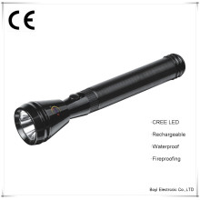 Rechargeable LED Torch with CE, Waterproof, Promotion